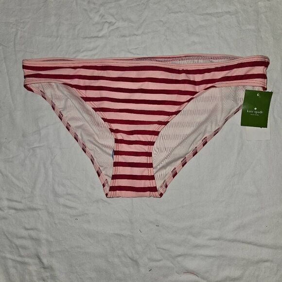 kate spade Other - Kate Spade Nahant Shore Bikini Bottom Size XL in Red Posy